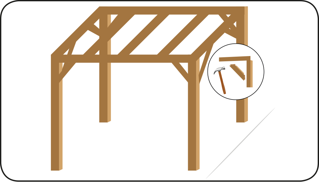 investering Weggegooid het formulier Zelf een pergola maken? | Hardhout Discount