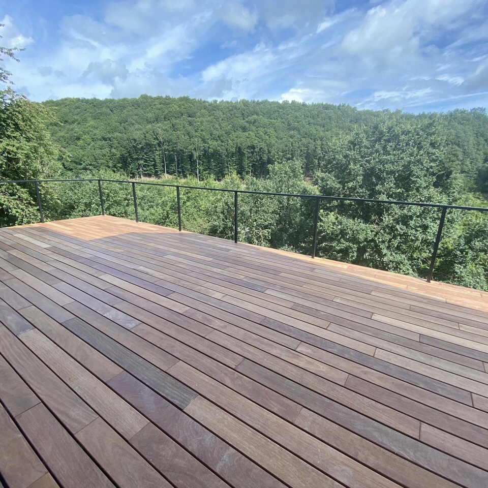 Exclusief Ip&eacute; terras in Nederland van Hardhoutdiscount