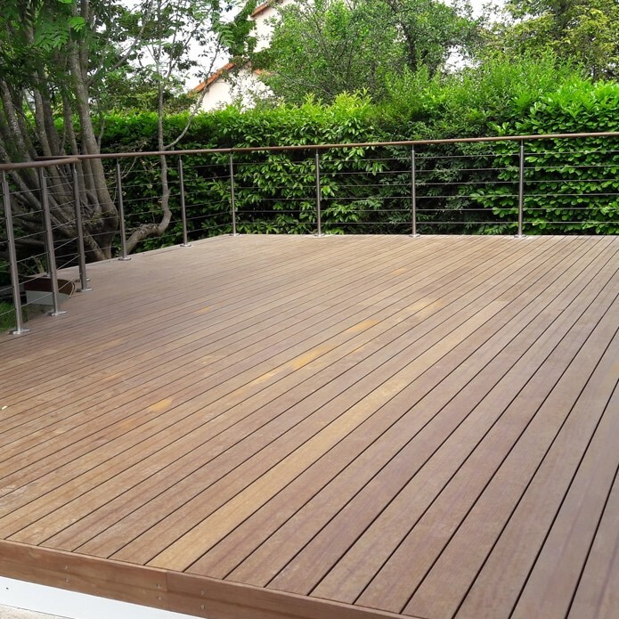 Ipe Tuinparket 2.1 x 90 cm onzichtbaar schroeven