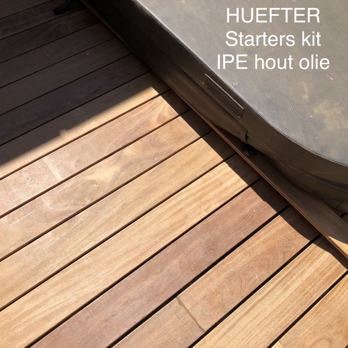 schroef schelp Besparing Olie voor IPE vlonder | Hardhout Discount