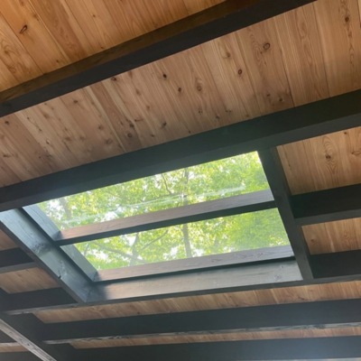 Dakraam of lichtstraat in je overkapping