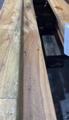 Schutting lamellen - Restpartij/outlet - 2.1 x 9.0 cm - no.12a