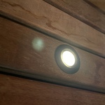  Dimbare LED inbouwspots zwart voor vlonder en overkapping