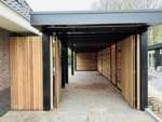 Dubbele Ipé Inrijpoort op Oprit