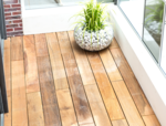 Terrasplanken ipe met clips voor onzichtbaar monteren