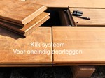 Ipe vlonderplanken 2.5 x 14.0 cm klik systeem voor onzichtbaar schroeven