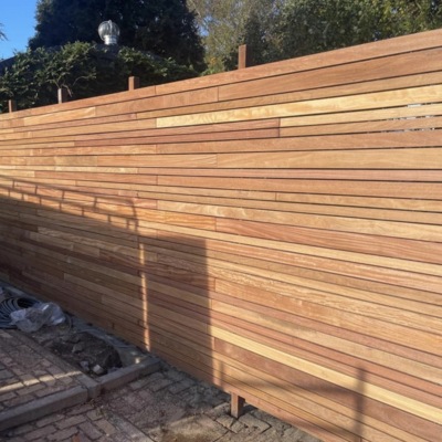 Configure a luxury Ip&eacute; hardwood privacy fence online