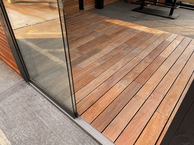 Ipe Terrasse noch nicht ge&ouml;lt