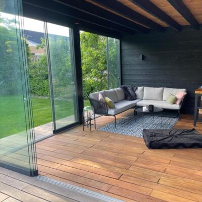 Luxe Douglas tuinkamer als verlengstuk van je woning