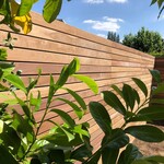 Ultime sfeer met een luxe ipe hardhouten latten schutting